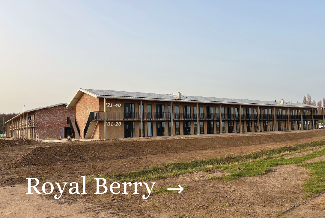Kiefland logies Royal Berry Livendo inrichting