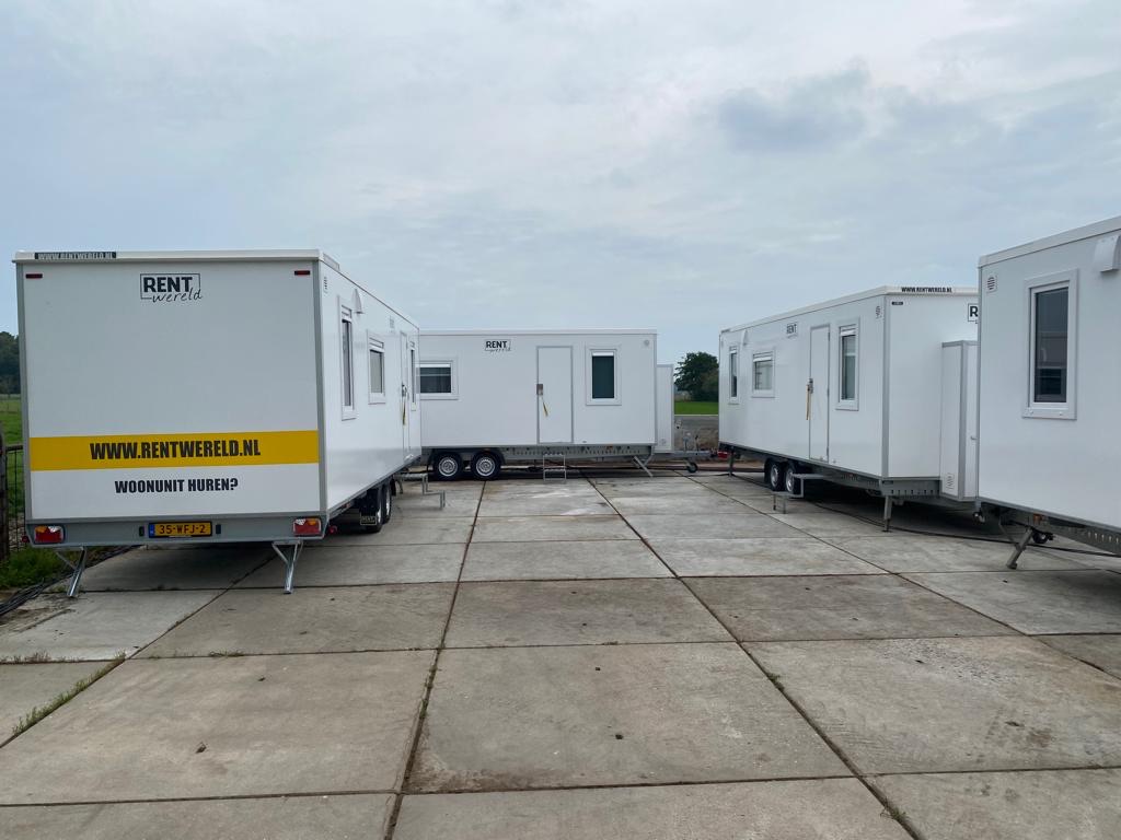 Mobiele woonunits van Rentwereld